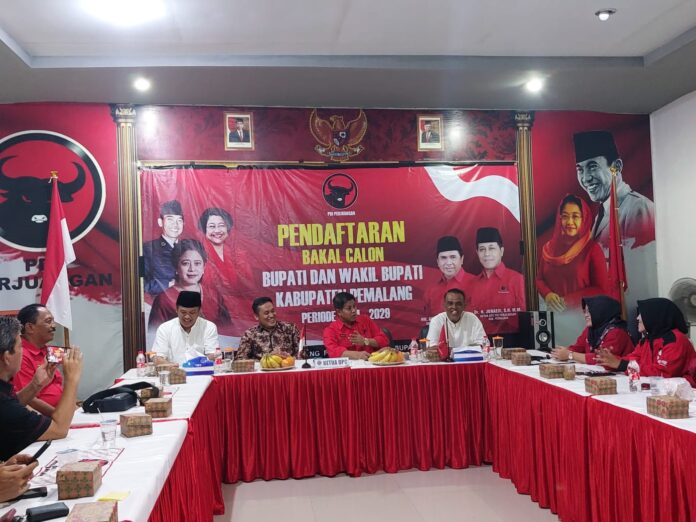 Mansur Hidayat Sambangi DPC PDI Pemalang jelang PilBup 2024