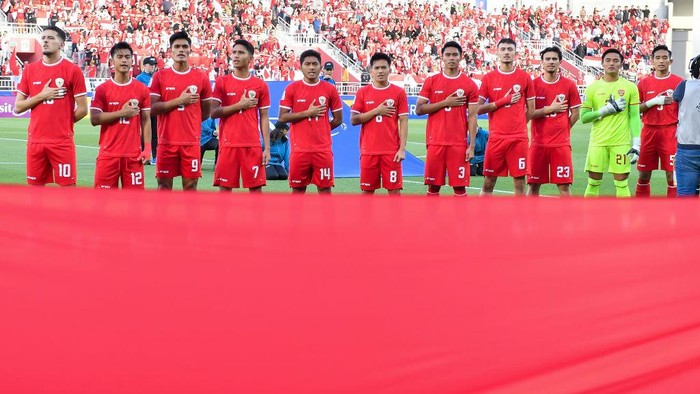 Timnas Indonesia memperebutkan juara 3 di liga AFC malam ini